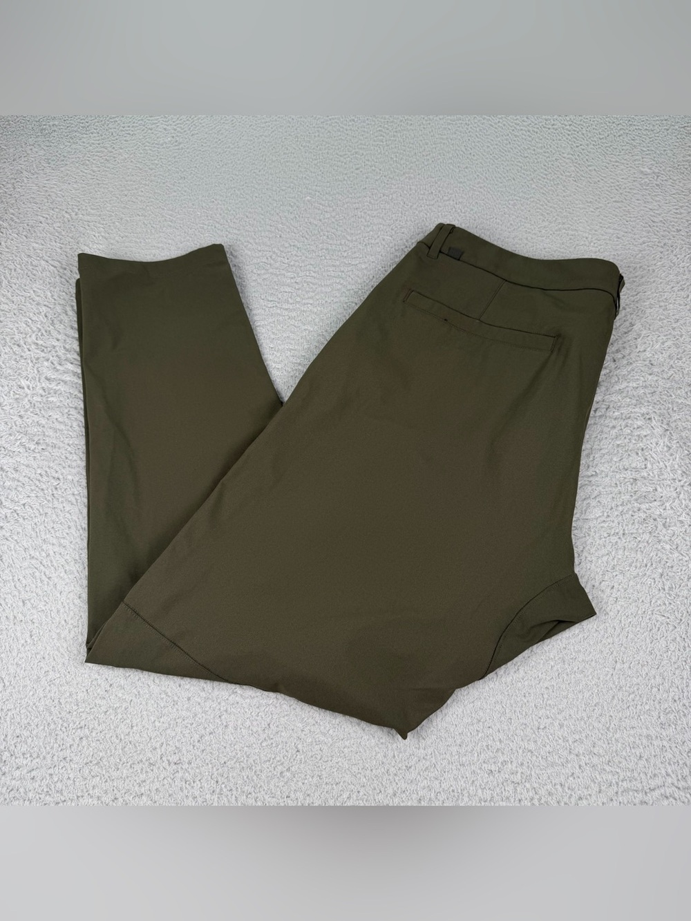 Lululemon Commission Pants Mens 36 Green Classic Fit 30'' Athleisure Preppy
